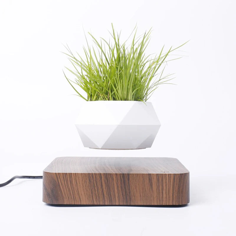Hot Sale Levitating Air Bonsai Pot Rotation Planters Magnetic